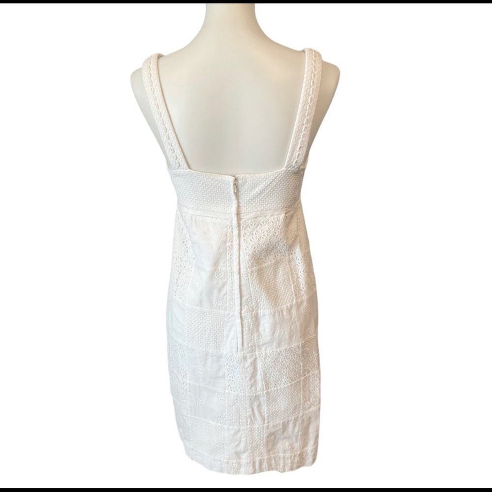 Lilly Pulitzer White Patchwork Eyelet Sleeveless … - image 2